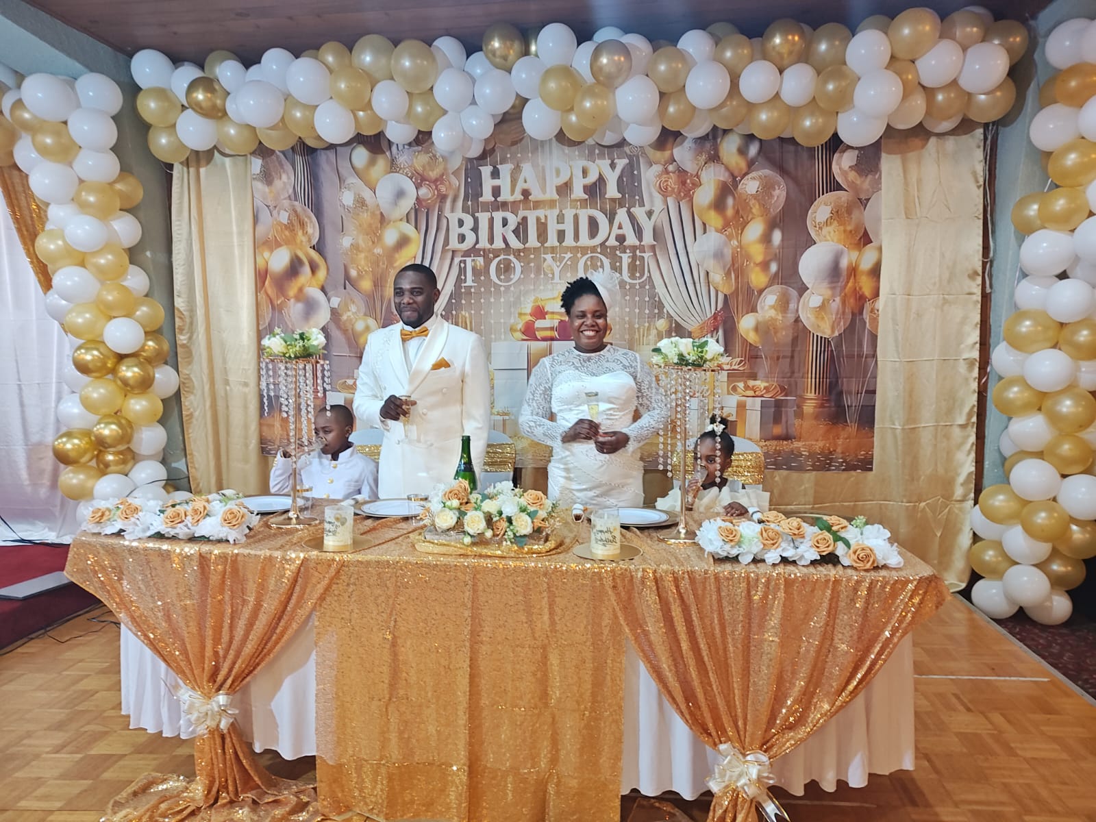 Célébration d’anniversaire pastoral avec la famille